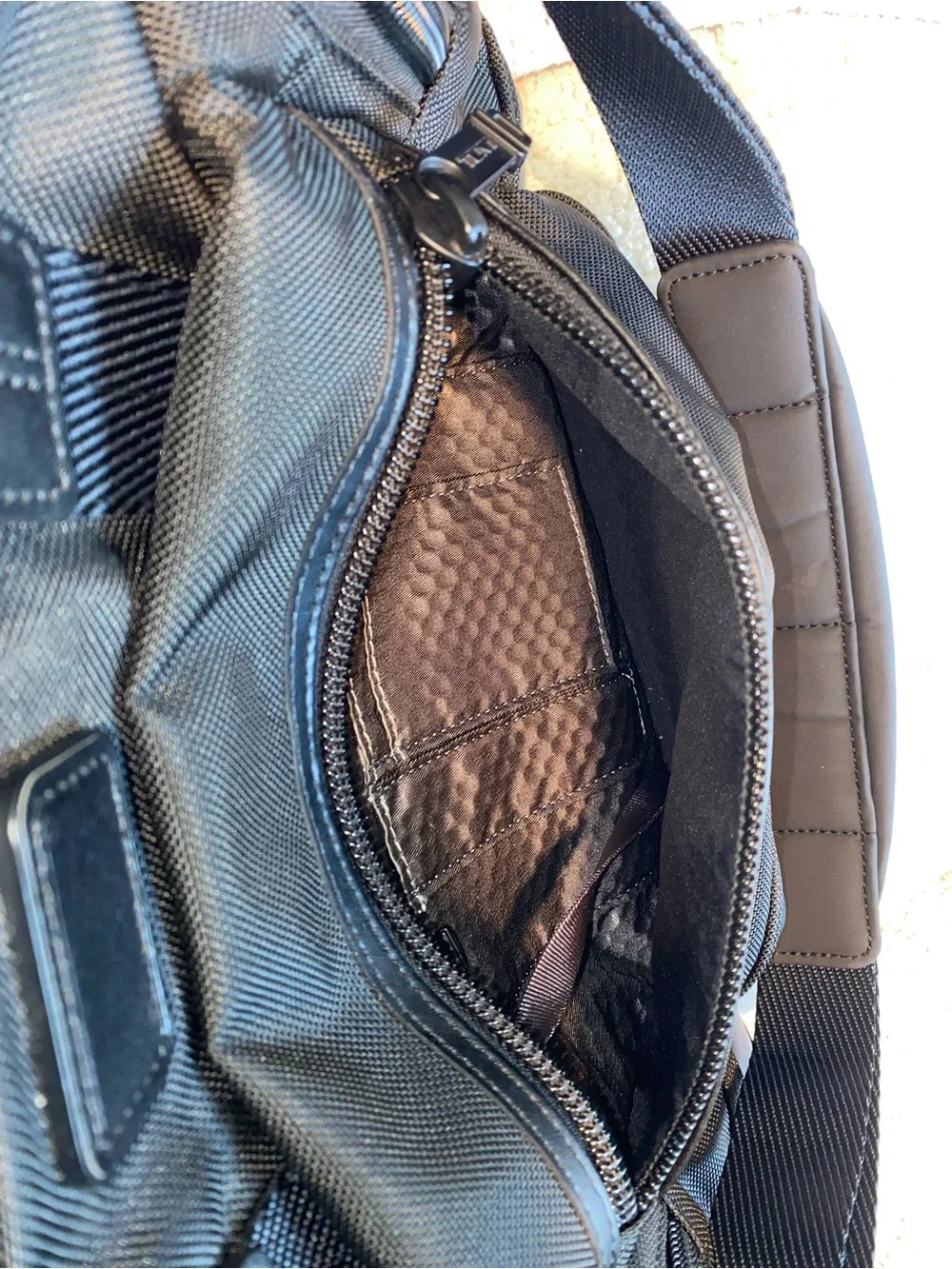 TUMI Alpha Bravo Briefcase with Laptop Compartment.